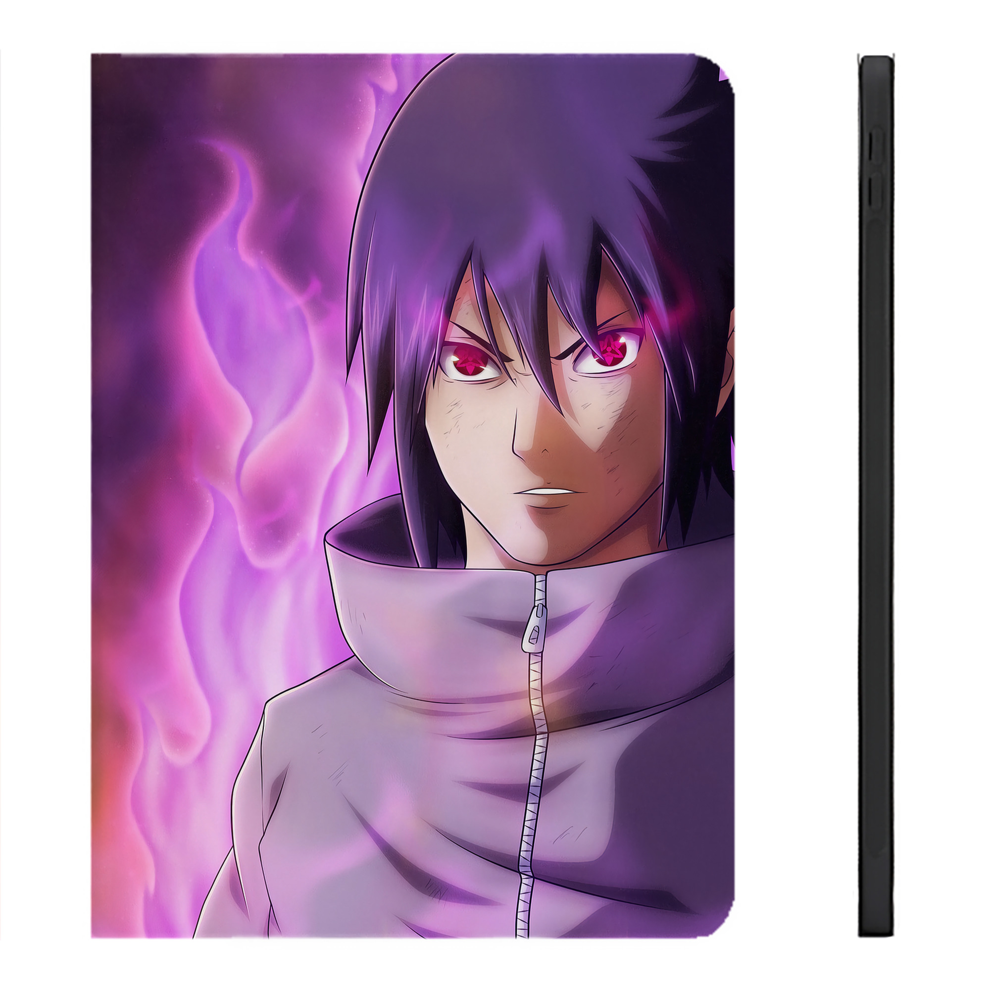 （画像用） NARUTO -ナルト- NARUTO -ナルト- 疾風伝 IPadケース ペンホルダー付き ブックスタイルデザイン